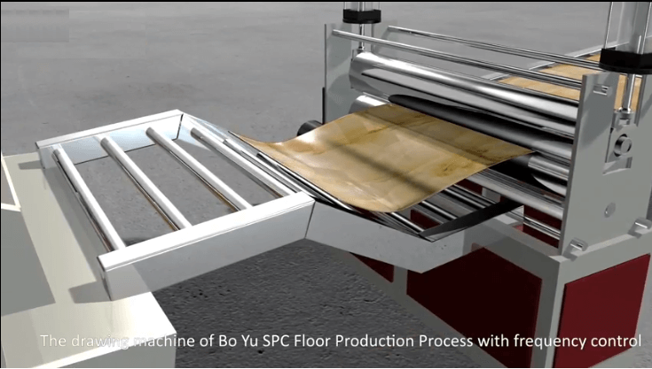 máy sản xuất sàn nhựa SPC