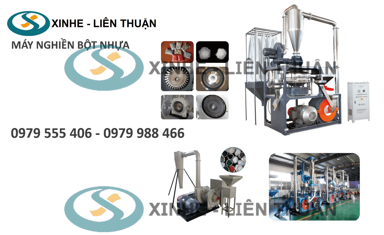 máy nghiền nhựa phế liệu