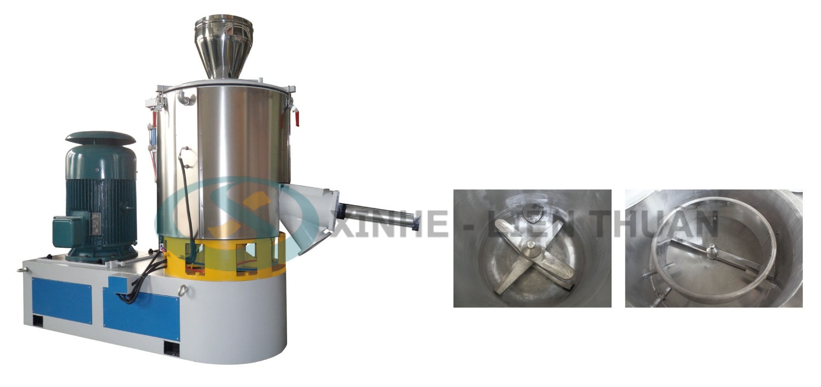 máy trộn nhựa cao tốc shr